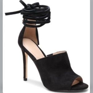 ALDO | Zelia Suede Tie-Up Heels, Size 8